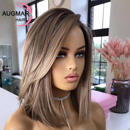 Blonde Bob Hair Wigs: HD Lace Front