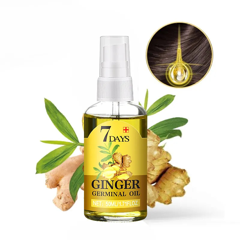 Fast Hair Growth Ginger Oil Treatment
