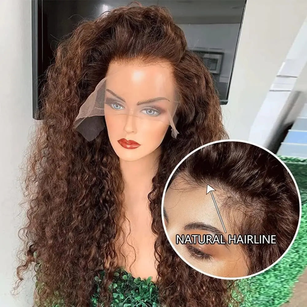 Curly Hair HD Wig: 13x4 Lace