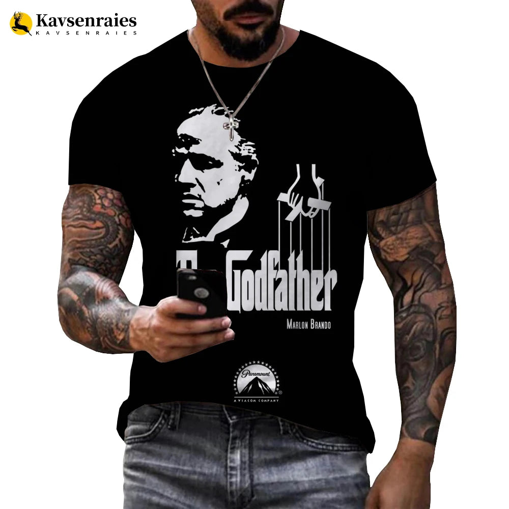 Godfather 3D T-Shirt: Streetwear Chic