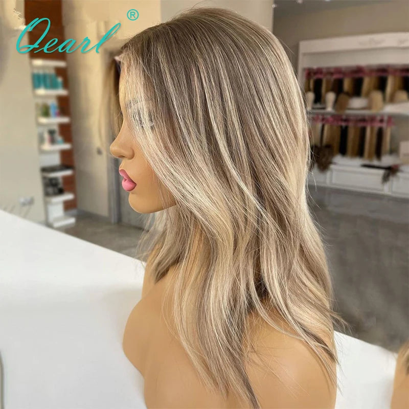 WaveBlend Lace Wig: Ash Blonde