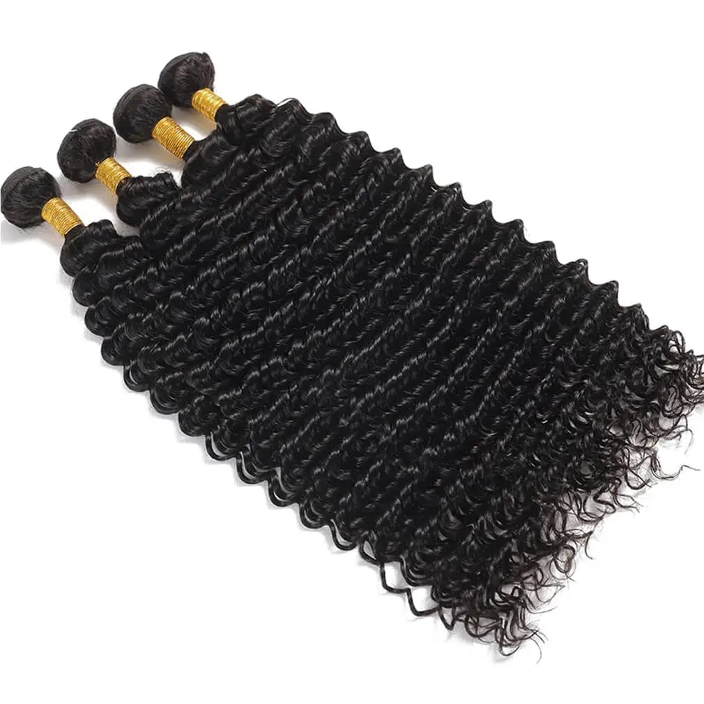 Deep Wave Hair Bundles: Black Women&